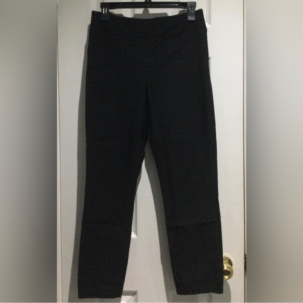 Studio Point Women’s Black Checkered Trousers